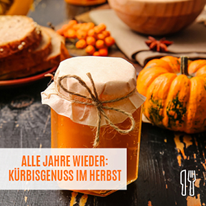 Alle Jahre wieder: Kürbisgenuss im Herbst